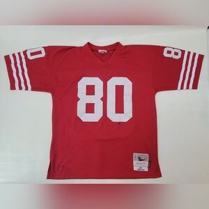 Mitchell & Ness NFL Legacy 1990 San Francisco 49ers Jerry Rice Throwback Jersey